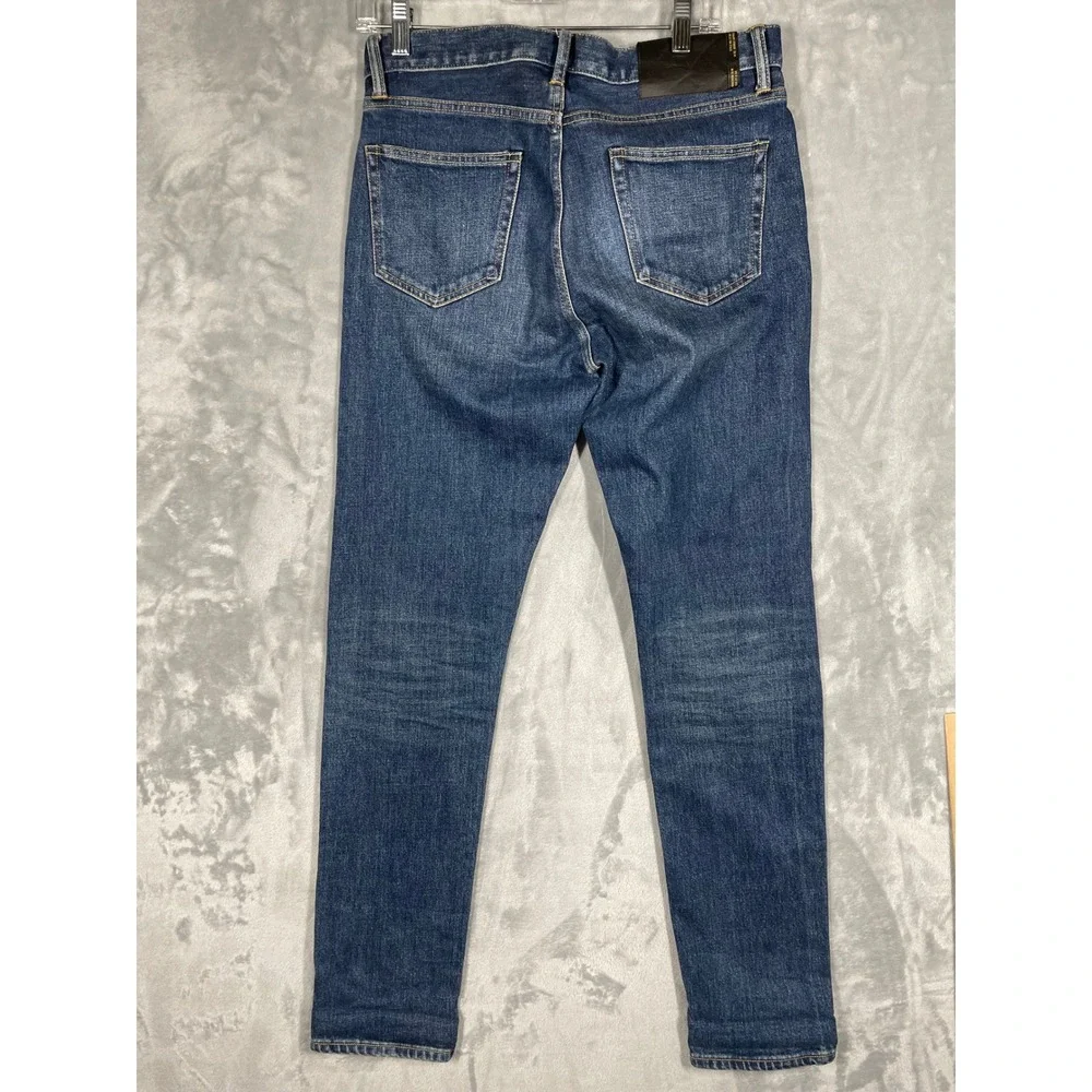 Buck Mason Maverick Slim Jeans 31x34 Double Dipped Indigo 14oz Denim 12101 Mens